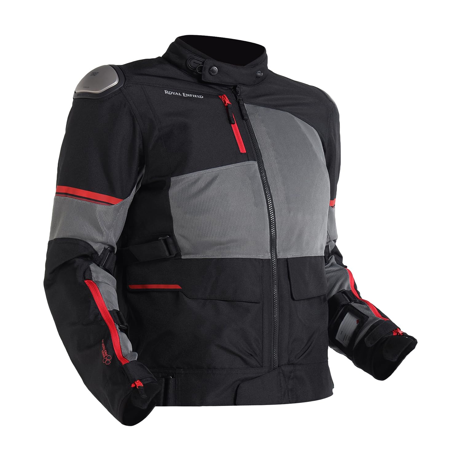 Royal Enfield Crossroader V2 Riding Jacket | Protectors: RE Ergo Pro-Tech CE Level 2- Elbows & Shoul
