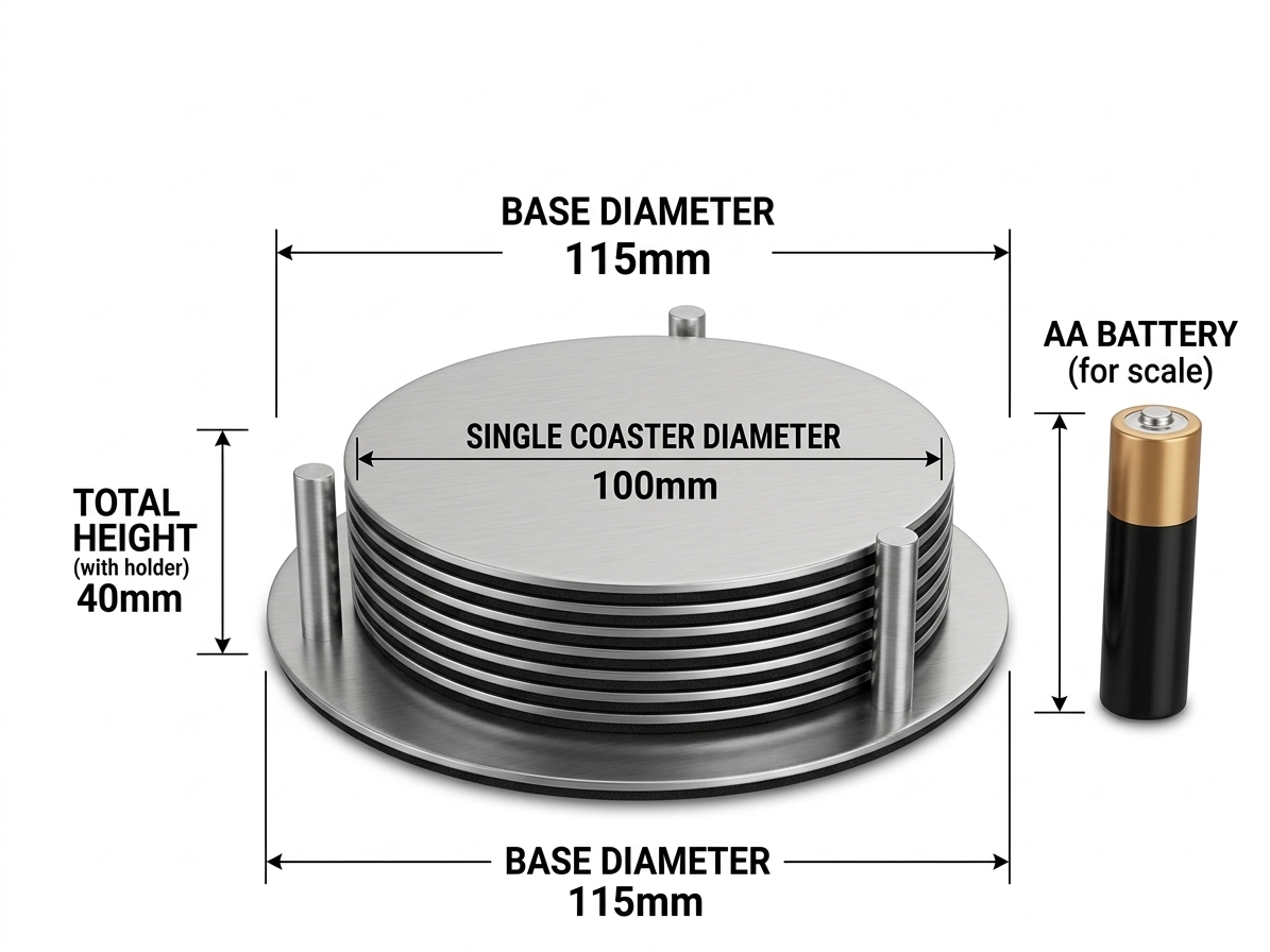 Coaster Set (Round Shape)